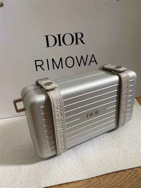 black dior and rimowa personal clutch|Dior Rimowa price.